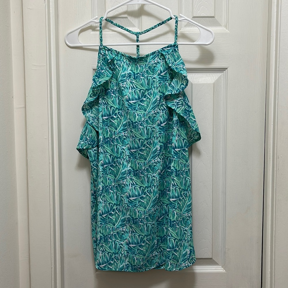 Lauren James ruffle tank